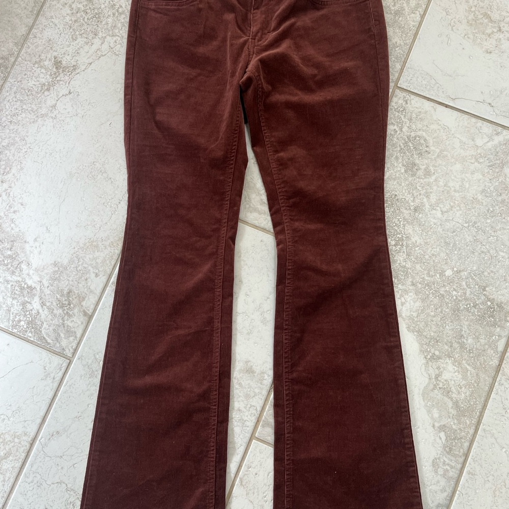 Wild Fable Maroon Flare Pants
